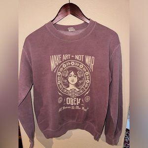 Obey Make Art Not War Sweatshirt